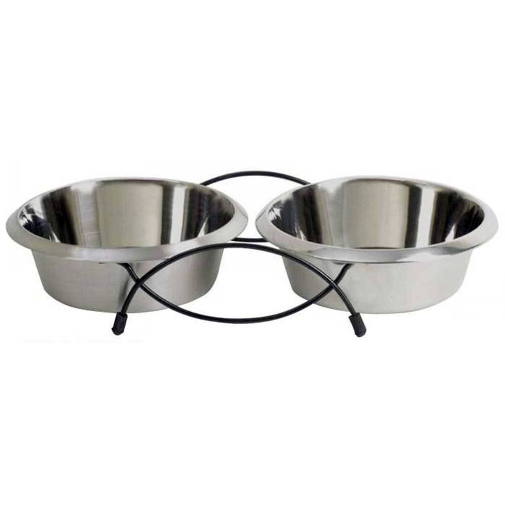 Prima Bolz Double Diner Feeding Bowl for Dogs & Cats