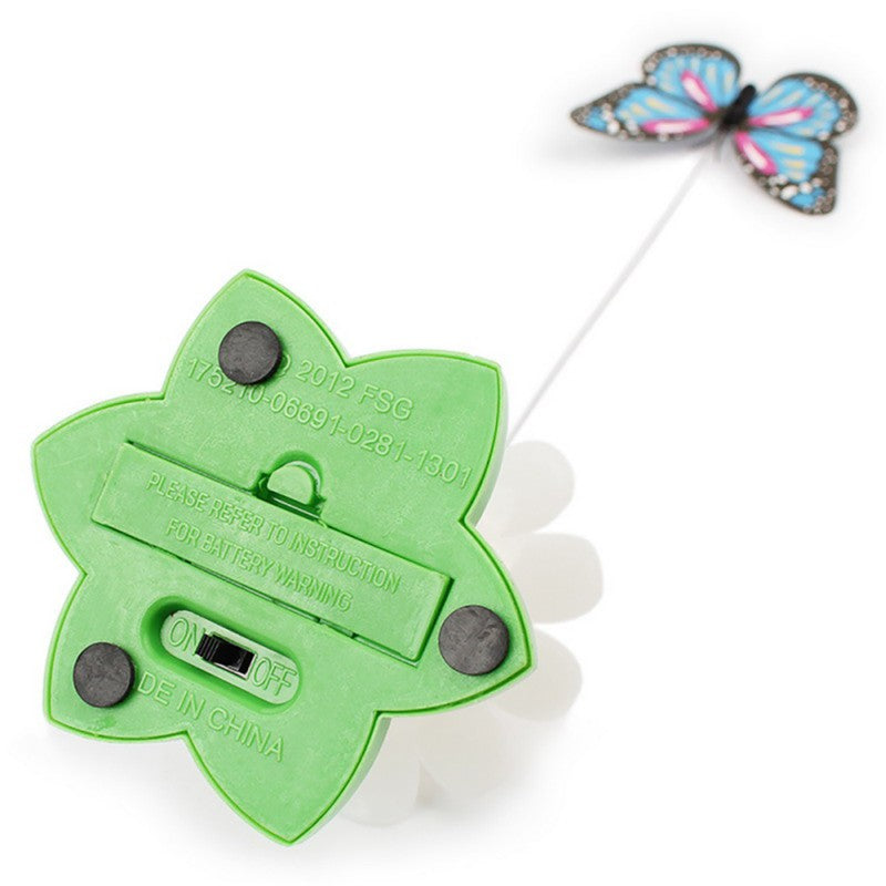 Hot sale Colorful Butterfly Funny dog Cat Toys