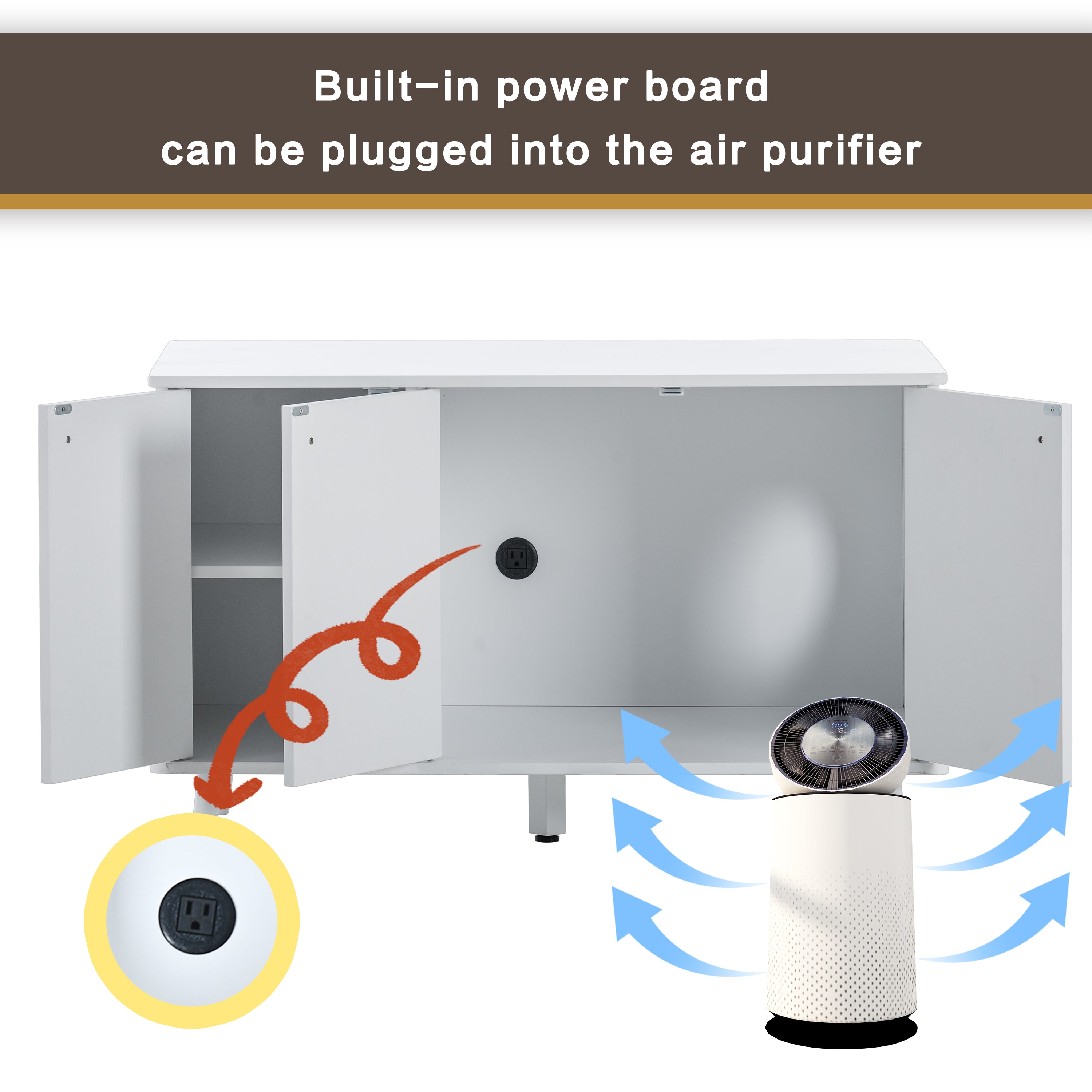 Litter Box Enclosure, Cat Litter Box