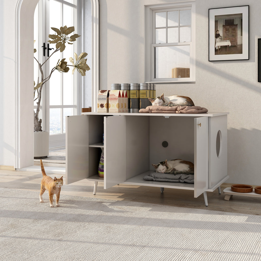 Litter Box Enclosure, Cat Litter Box